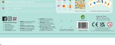 CLASSIC WORLD Układanka Magnetyczna Zwierzęta Tablica Klocki Puzzle Pamięć 66 el. CLASSIC WORLD Układanka Magnetyczna Zwierzęta Tablica Klocki Puzzle Pamięć 66 el.