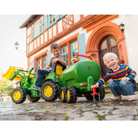 Rolly Toys rollyTanker John Deere cysterna dwuosiowa + pompka Rolly Toys rollyTanker John Deere cysterna dwuosiowa + pompka
