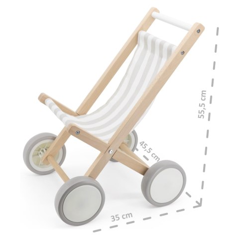 VIGA Drewniany Wózek Dla Lalek Spacerówka VIGA Drewniany Wózek Dla Lalek Spacerówka