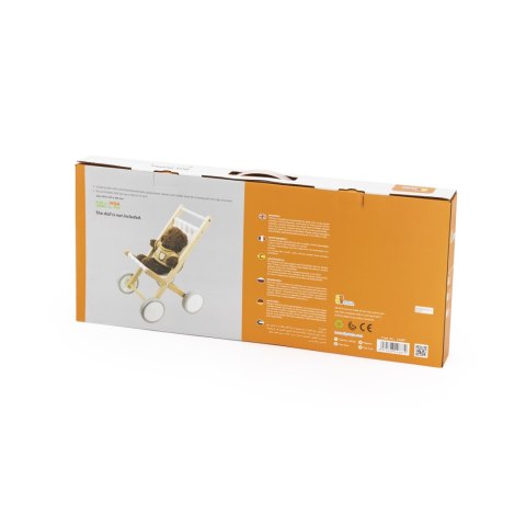 VIGA Drewniany Wózek Dla Lalek Spacerówka VIGA Drewniany Wózek Dla Lalek Spacerówka