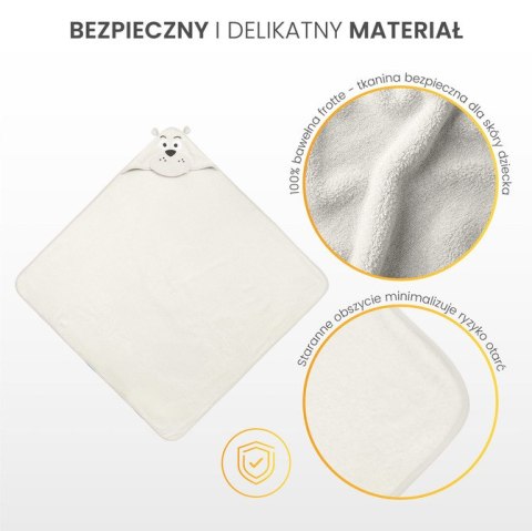 Waterfriends Okrycie Kąpielowe 100X100 Krokodyl Green