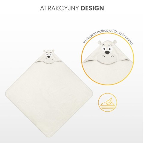 Waterfriends Okrycie Kąpielowe 100X100 Krokodyl Green