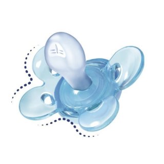 Smoczek Physio Comfort Silikonowy 0-6M 1Szt Niebieski