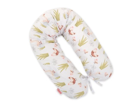 Bawełniana Poszewka Do Poduszki Ciążowej Longer - In The Country