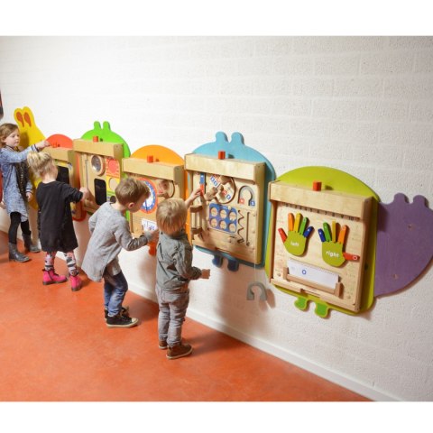 Masterkidz System Do Montażu 5 Ściennych Tablic Edukacyjnych Flex - Gąsienica