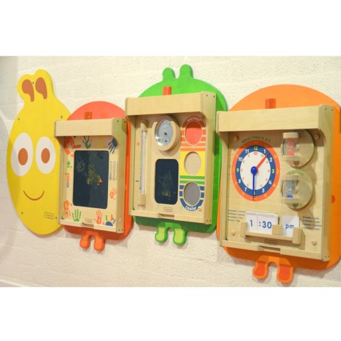 Masterkidz System Do Montażu 5 Ściennych Tablic Edukacyjnych Flex - Gąsienica