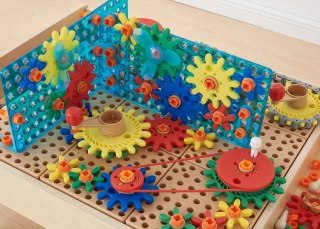 Masterkidz Zestaw Akcesoriów Mix Koła Zębate Do Paneli Ściennych Stem 198 El.