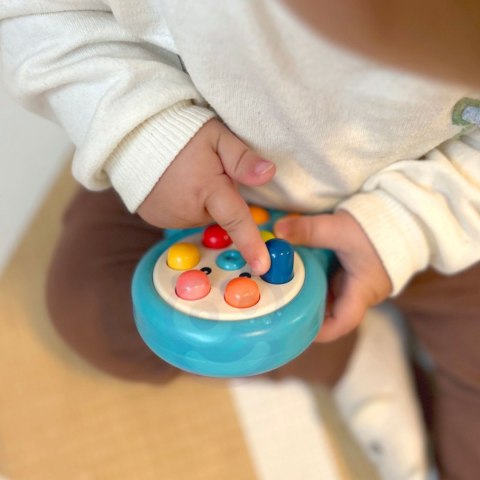 Woopie Gra Zręcznościowa Wbijanka Kreta Sznurek Ośmiornica Różowy 2W1