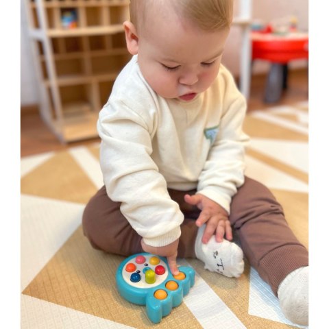 Woopie Gra Zręcznościowa Wbijanka Kreta Sznurek Ośmiornica Różowy 2W1