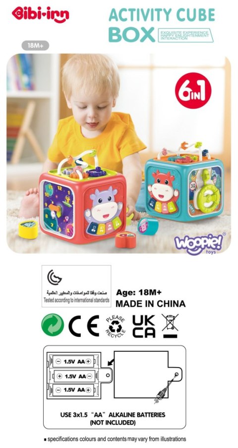 Woopie Gra Zręcznościowa Wbijanka Kreta Sznurek Ośmiornica Zielony 2W1