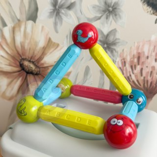 Woopie Magnetyczne Klocki Konstrukcyjne Edukacyjne 128 El.