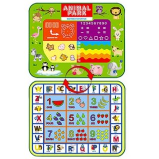 Woopie Mata Wodna Do Malowania 2W1 Xxl Dwustronna Zwierzęta