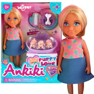 WOOPIE ROYAL Zestaw Laleczka z Uroczymi Szczeniaczkami i Akcesoriami