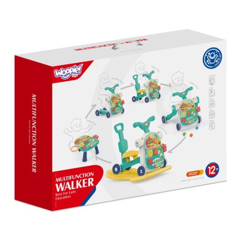 Woopie Baby Chodzik 5W1 Multifunkcyjny Niebieski 1+