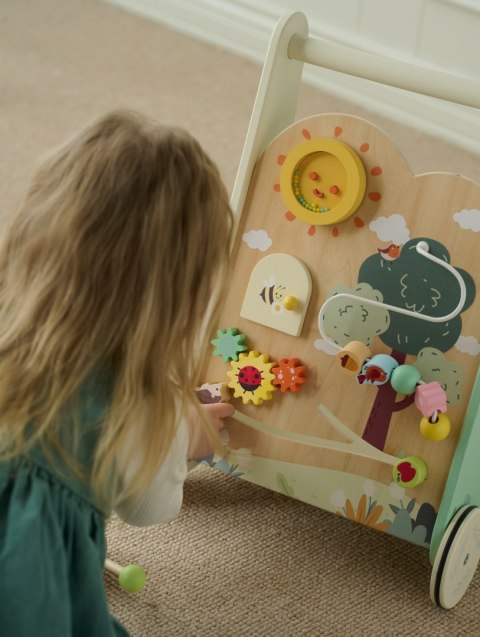 CLASSIC WORLD Drewniany Pchacz Multifunkcyjny 8w1 "Leśny Chodzik"