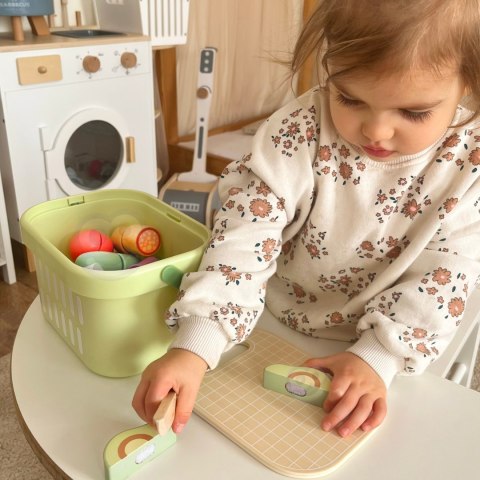 TOOKY TOY Drewniany Zestaw Żywność Warzywa Owoce