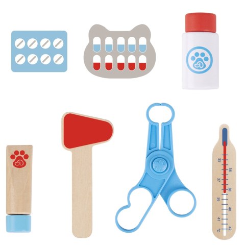 TOOKY TOY Zestaw Weterynarza Torba 17el.