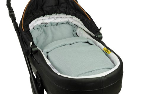 KOMPLET DO WÓZKA MUŚLINOWY - KHAKI