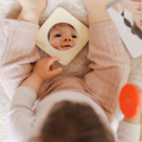 WOOPIE GREEN Pudełko Box 5w1 Montessori Edukacujny 11-12M FSC