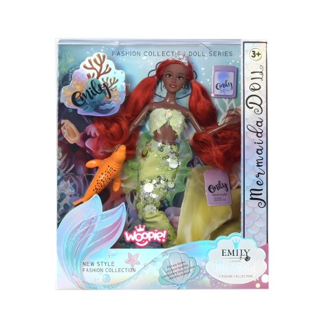 WOOPIE ROYAL Lalka Syrenka Emi Mermaid z Foką