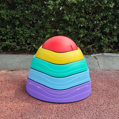 WOOPIE Ścieżka Sensoryczna Kamienie Balansujące dla Dzieci Trening Równowagi 5 szt.