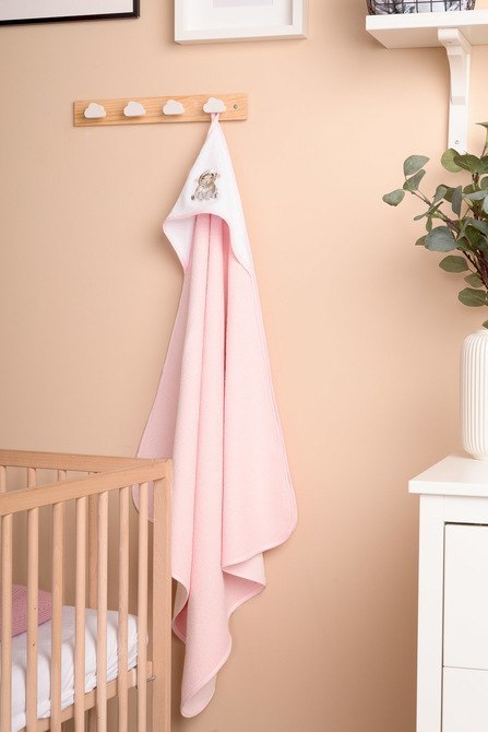 OKRYCIE KĄPIELOWE SHEEP 80X80 ROSE