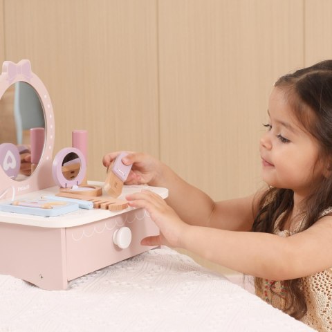 Viga Drewniana Toaletka z Akcesoriami Kącik Małej Księżniczki