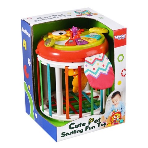 Woopie Baby Walec Kostka Sensoryczna Interaktywny Bębenek