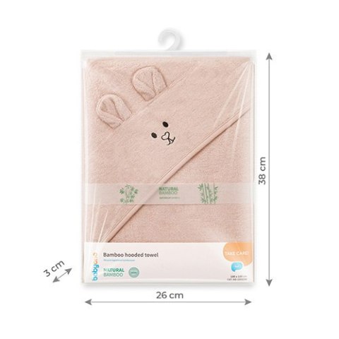 1553/04 OKRYCIE KĄPIELOWE BAMBUSOWE 100 X 100 RÓŻOWE