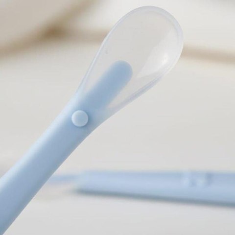 2452 ŁYŻECZKA SILIKONOWA NIEBIESKA BL245