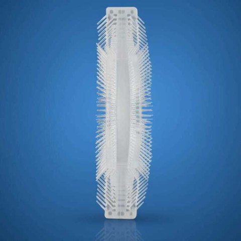 2469 SZCZOTECZKA SILIKONOWA "U" DO ZĘBÓW NIEBIESKA BL246