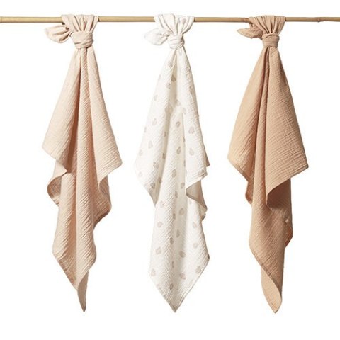 828/02 PIELUSZKI MUŚLINOWE MARSZCZONE SUPER MIĘKKIE BEŻOWE