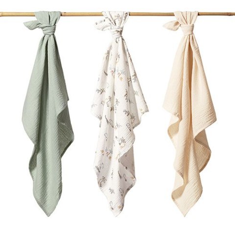 828/04 PIELUSZKI MUŚLINOWE MARSZCZONE SUPER MIĘKKIE ZIELONE