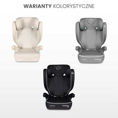 FOTELIK BREEZY BLACK (100-150cm)