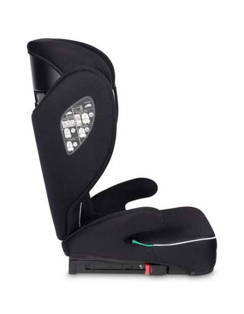 FOTELIK BREEZY FIX BLACK (100-150cm)