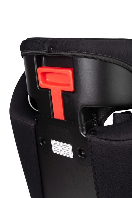 FOTELIK BREEZY FIX BLACK (100-150cm)