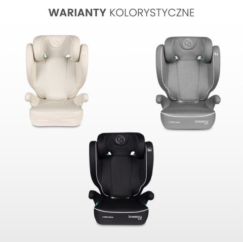 FOTELIK BREEZY FIX BLACK (100-150cm)