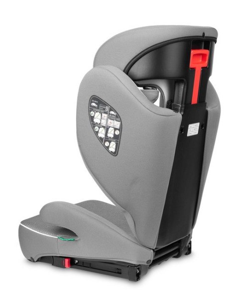 FOTELIK BREEZY FIX GREY (100-150cm)