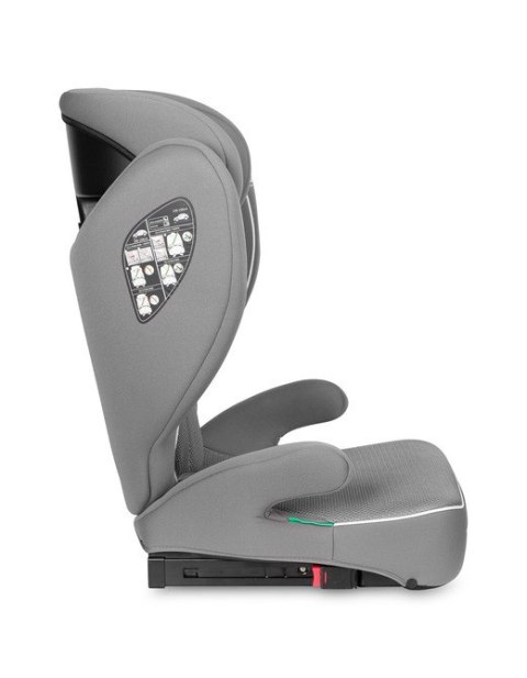 FOTELIK BREEZY FIX GREY (100-150cm)