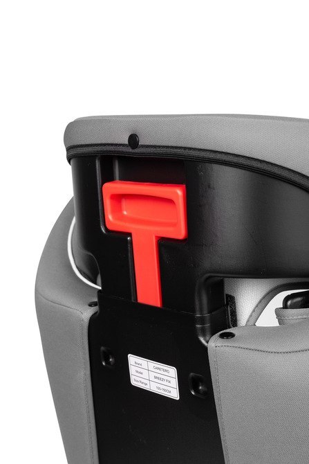 FOTELIK BREEZY FIX GREY (100-150cm)