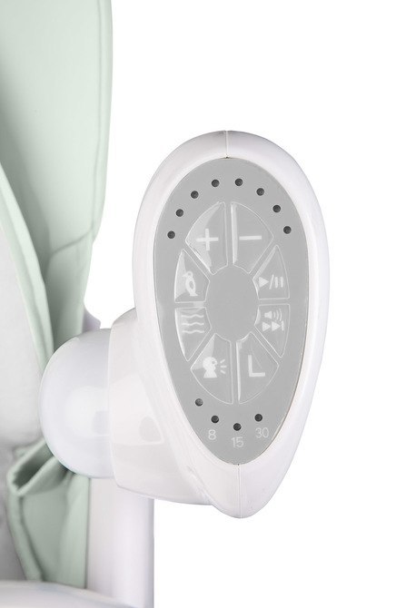 KRZESEŁKO + HUŚTAWKA INDIGO LIGHT GREY