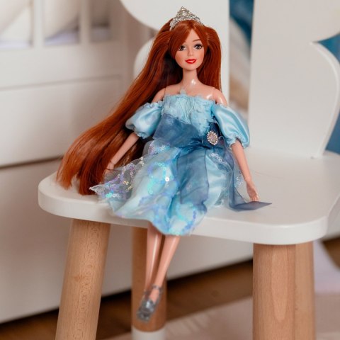 WOOPIE ROYAL Lalka Emi w Błękitnej Sukience Tiulowej
