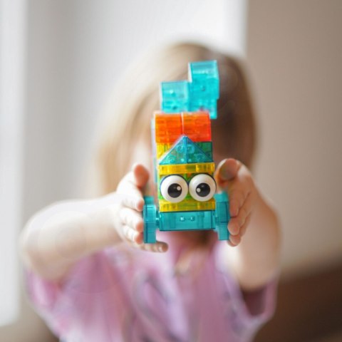 Woopie Przezroczyste Magnetyczne Klocki Konstrukcyjne 43 El.