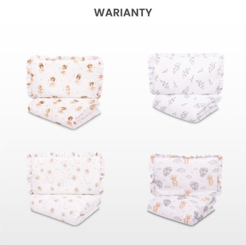 POŚCIEL 2-ELEMENTOWA TEDDY SZARY 100X135 CM