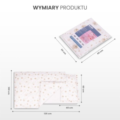 POŚCIEL 2-ELEMENTOWA TEDDY SZARY 100X135 CM