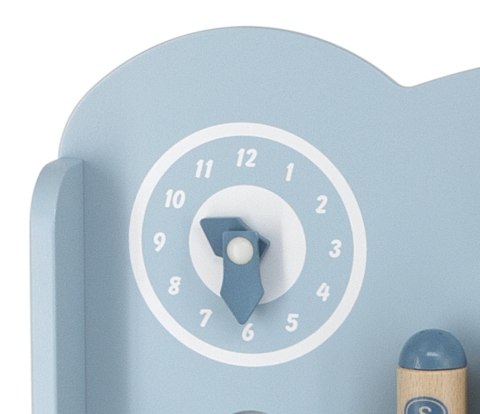 Viga Polarb Drewniana Kuchnia Z Akcesoriami Silver - Blue