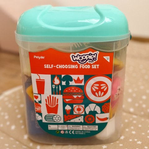 Woopie Zestaw Małego Cukiernika Słodycze I Desery W Wiaderku 40 El.